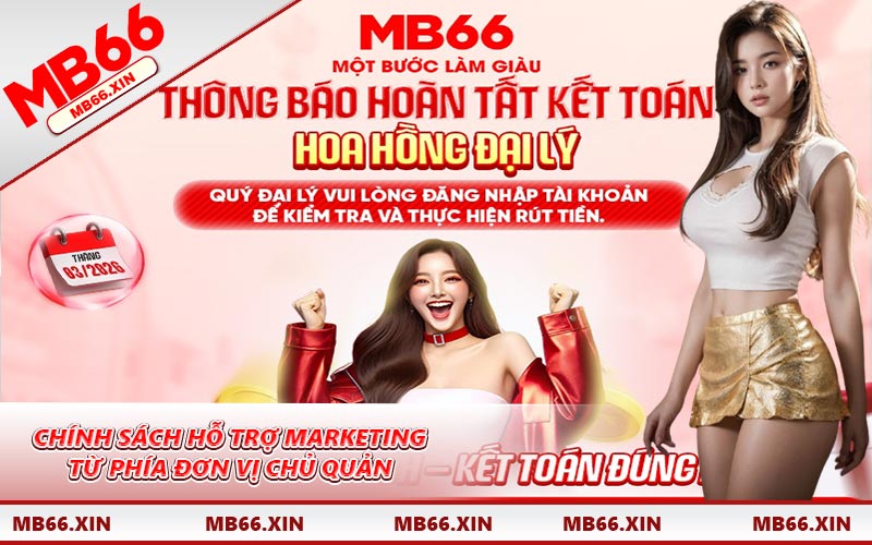Chính sách hỗ trợ marketing từ phía đơn vị chủ quản